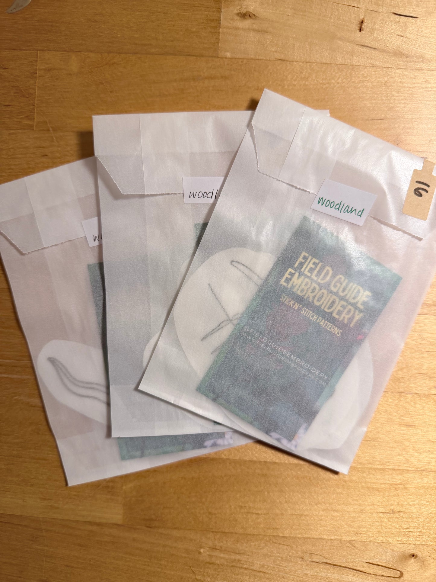 Woodland Stick N' Stitch Pack