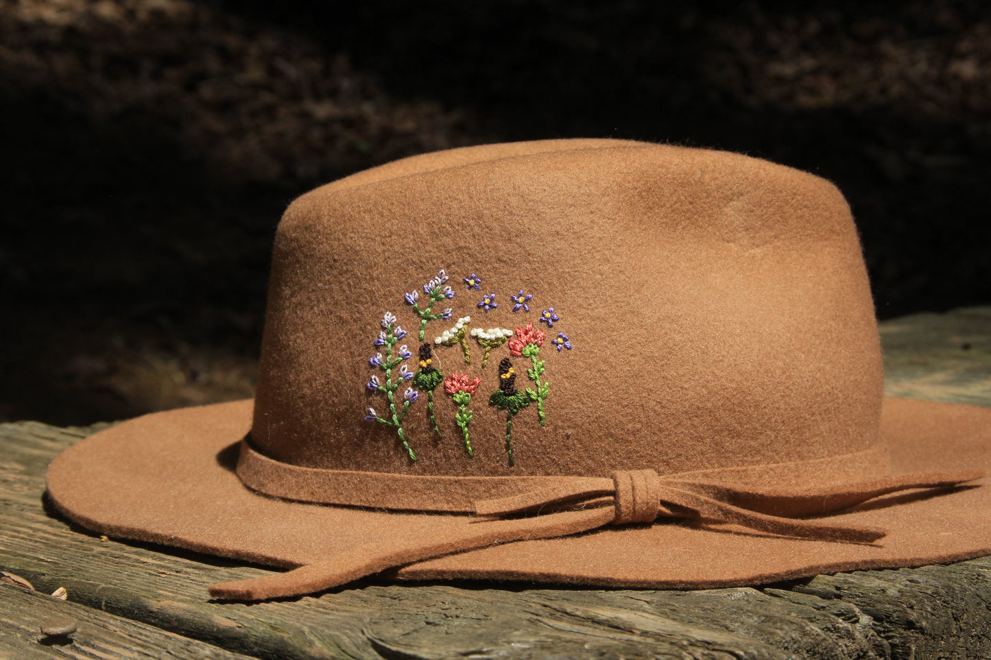 Wildflower Wool Hat