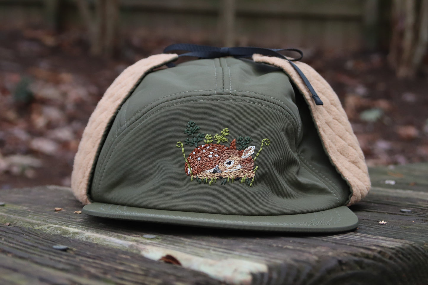 Fawn “hunters” cap