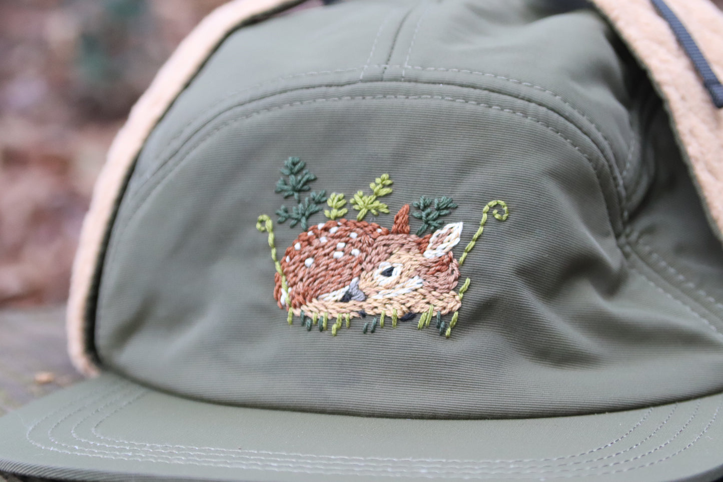 Fawn “hunters” cap