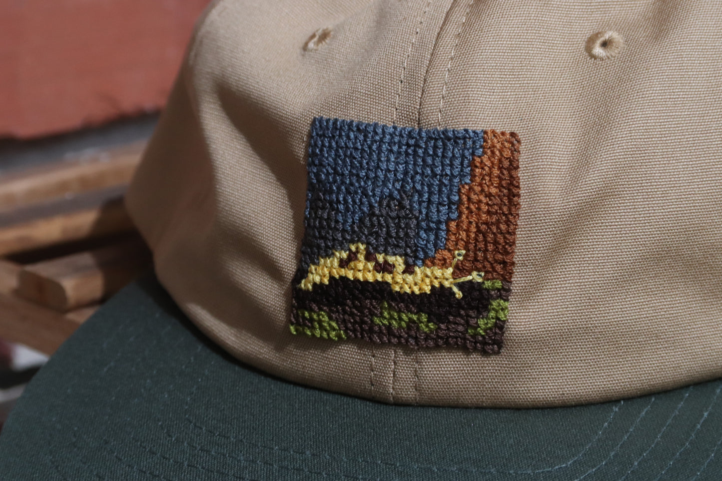 Banana Slug Cross Stitch