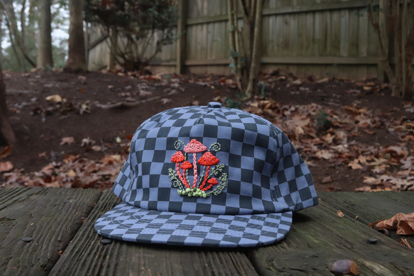 Psychedelic Mushrooms (Blue w/Red)