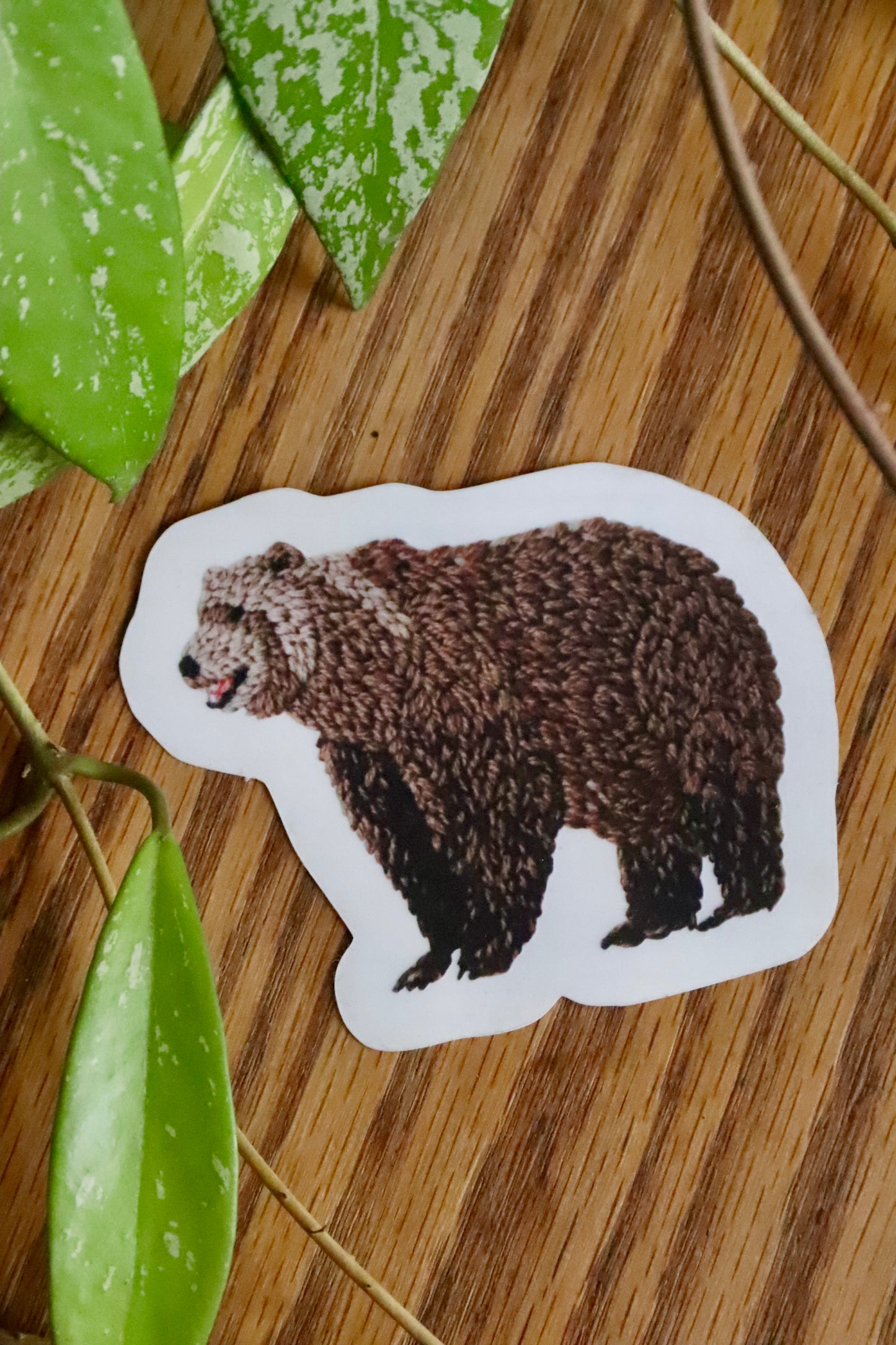 Grizzly Bear Sticker