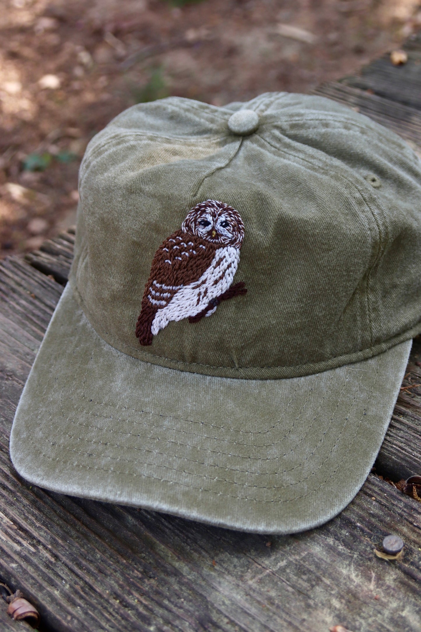 Barred Owl Cap