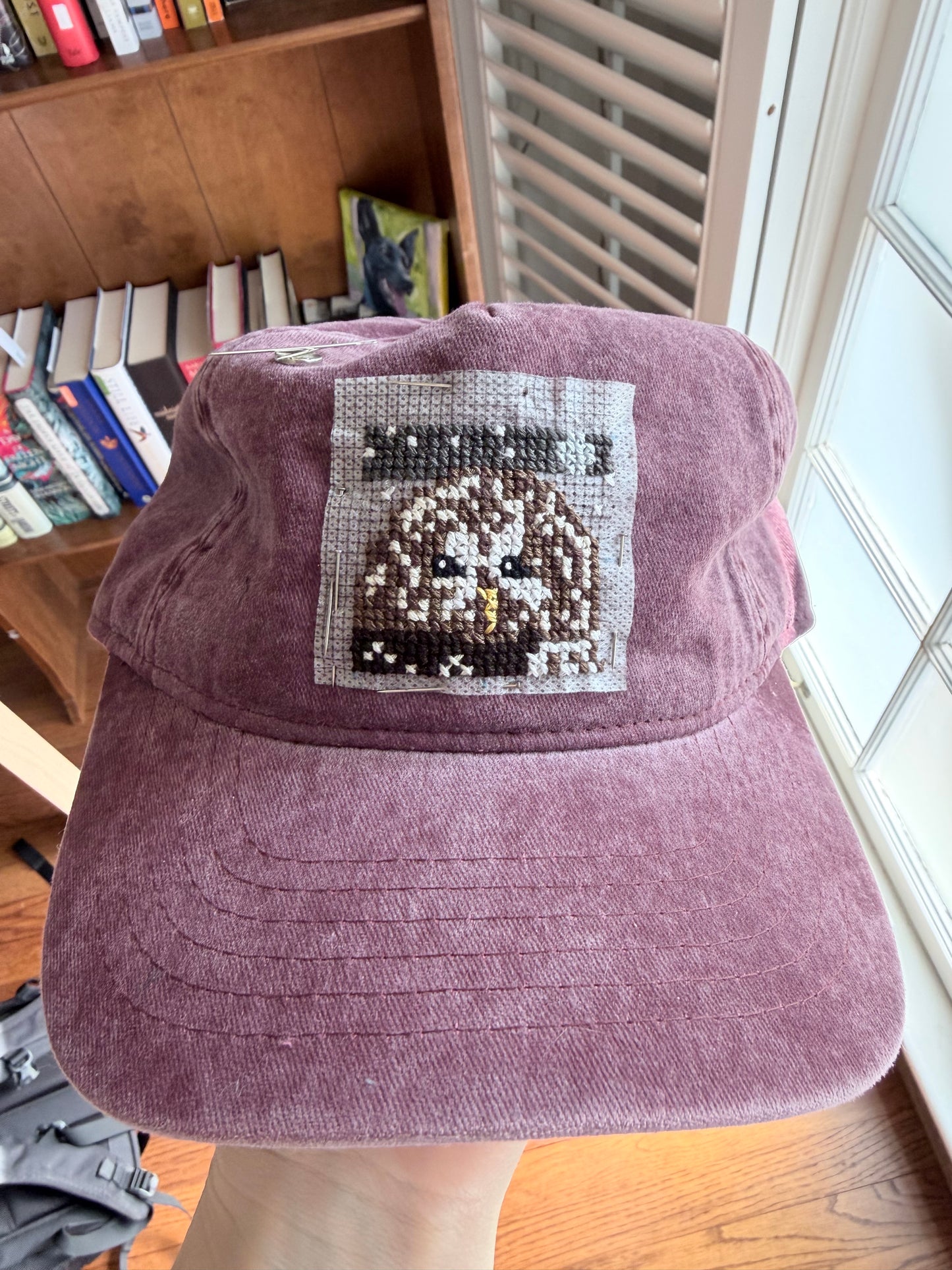 Barred Owl Cross Stitch Style Kit