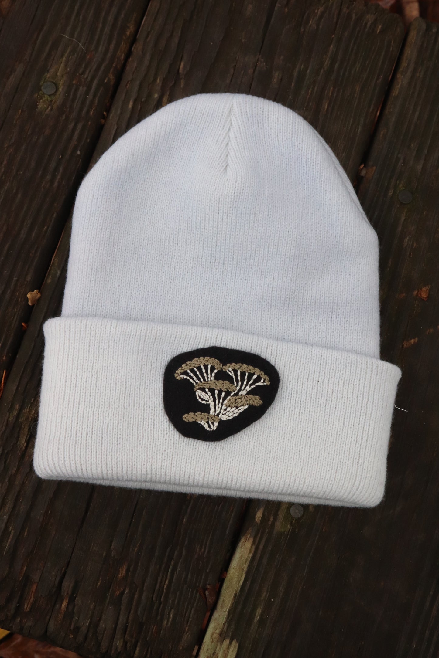 Oyster Mushroom Beanie