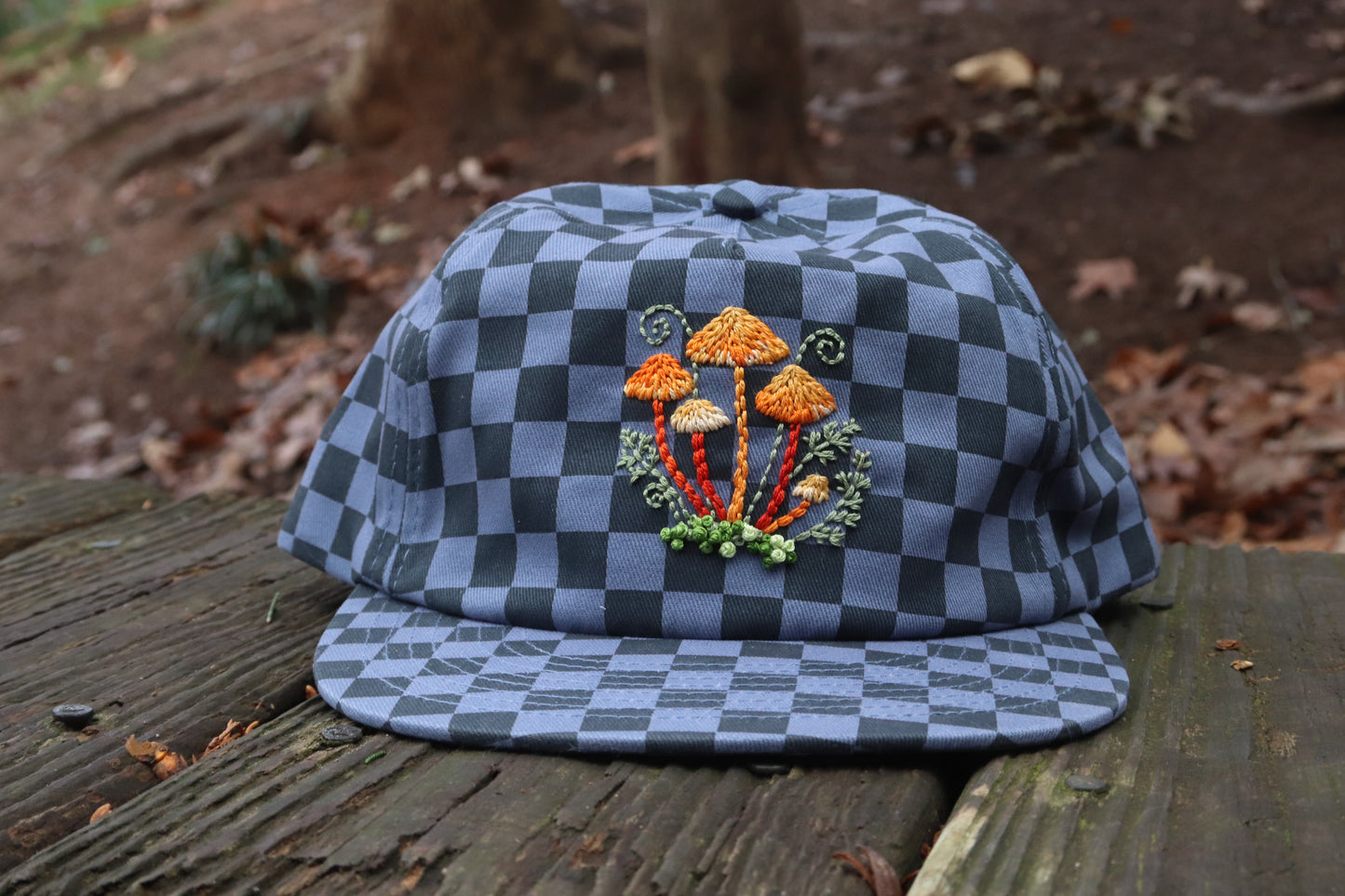 Psychedelic Mushrooms (Blue w/Orange)