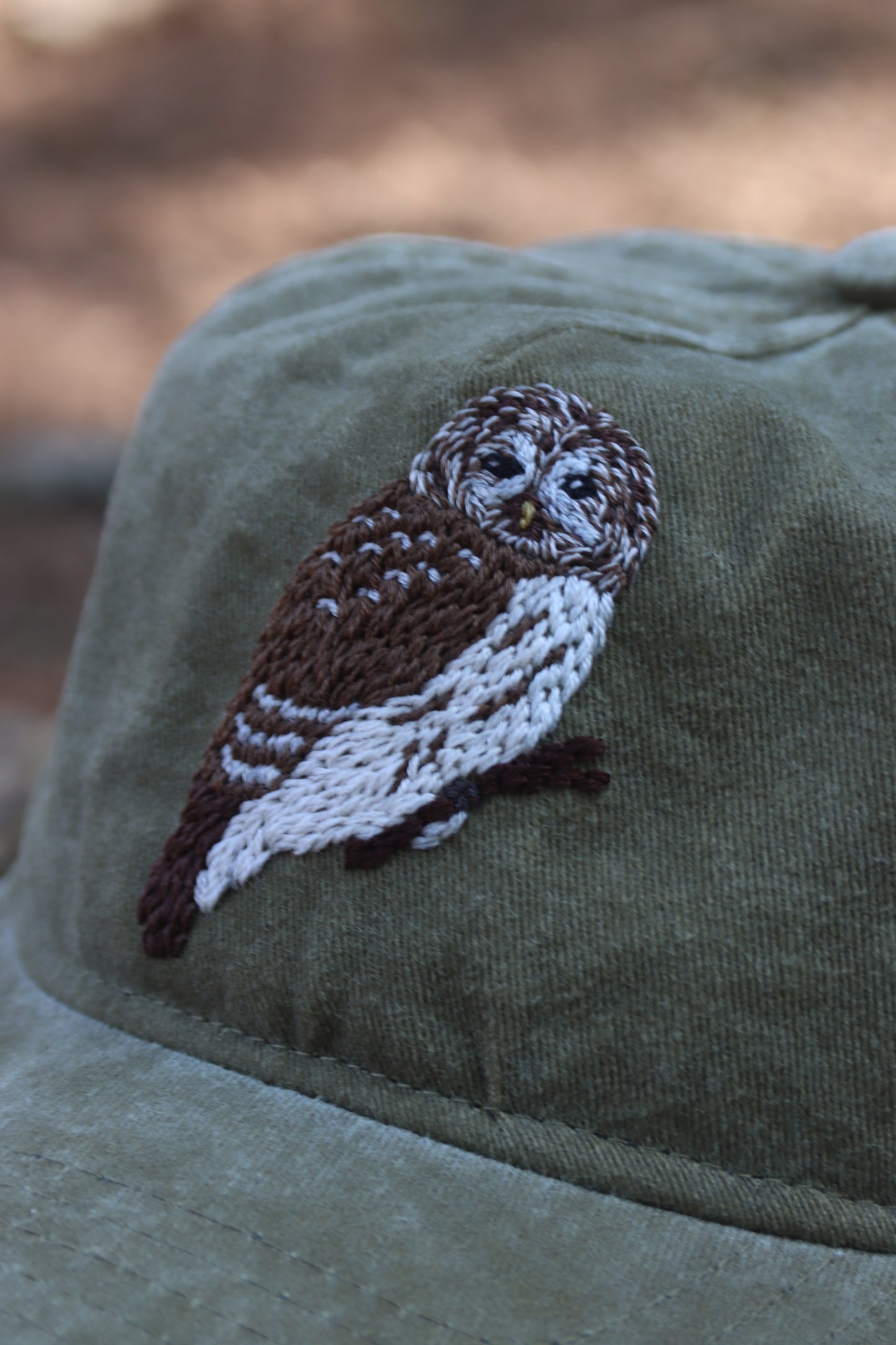 Barred Owl Cap