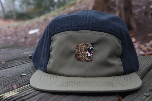 Angry Grizzly Fleece Cap