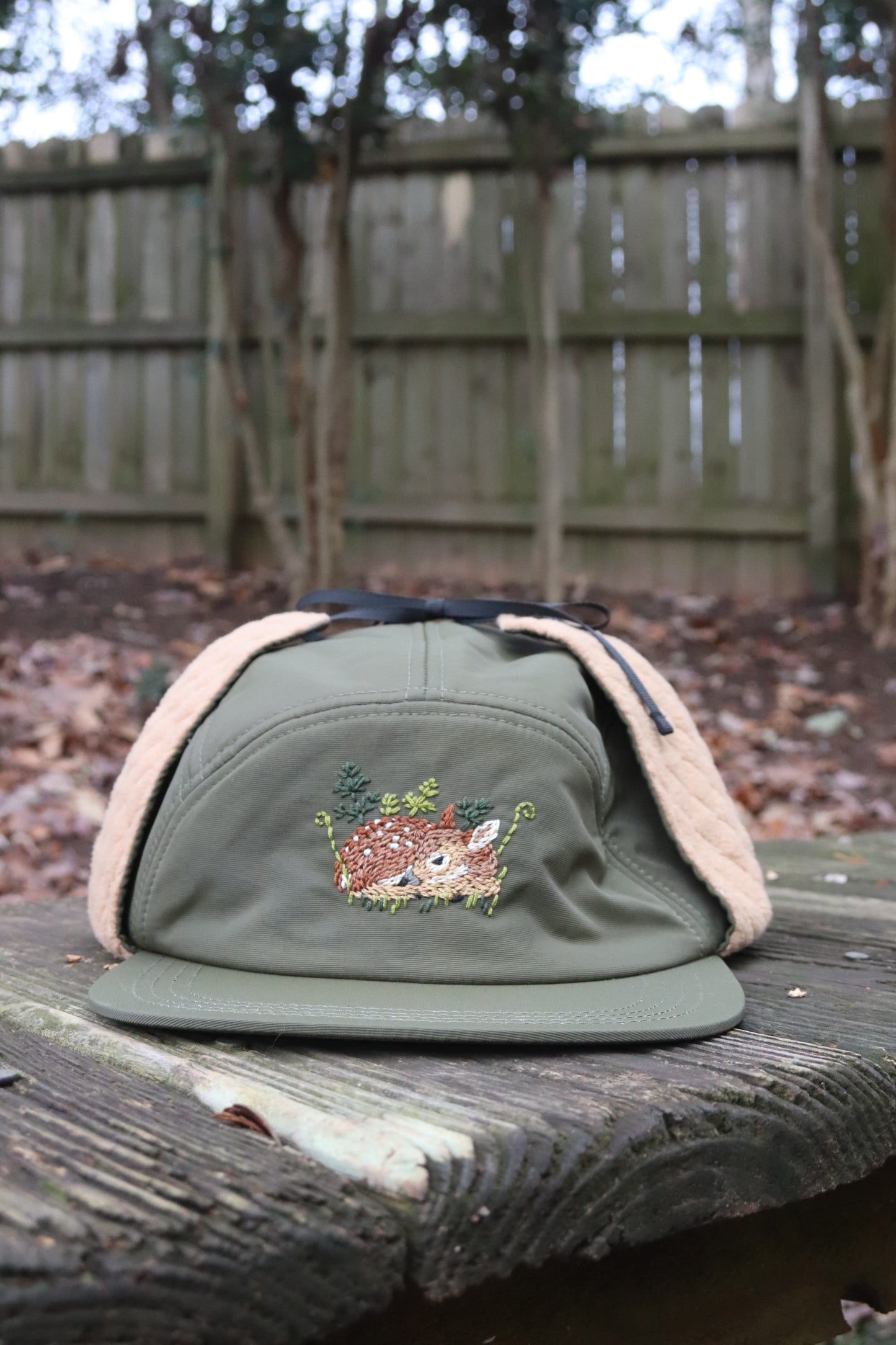 Fawn “hunters” cap