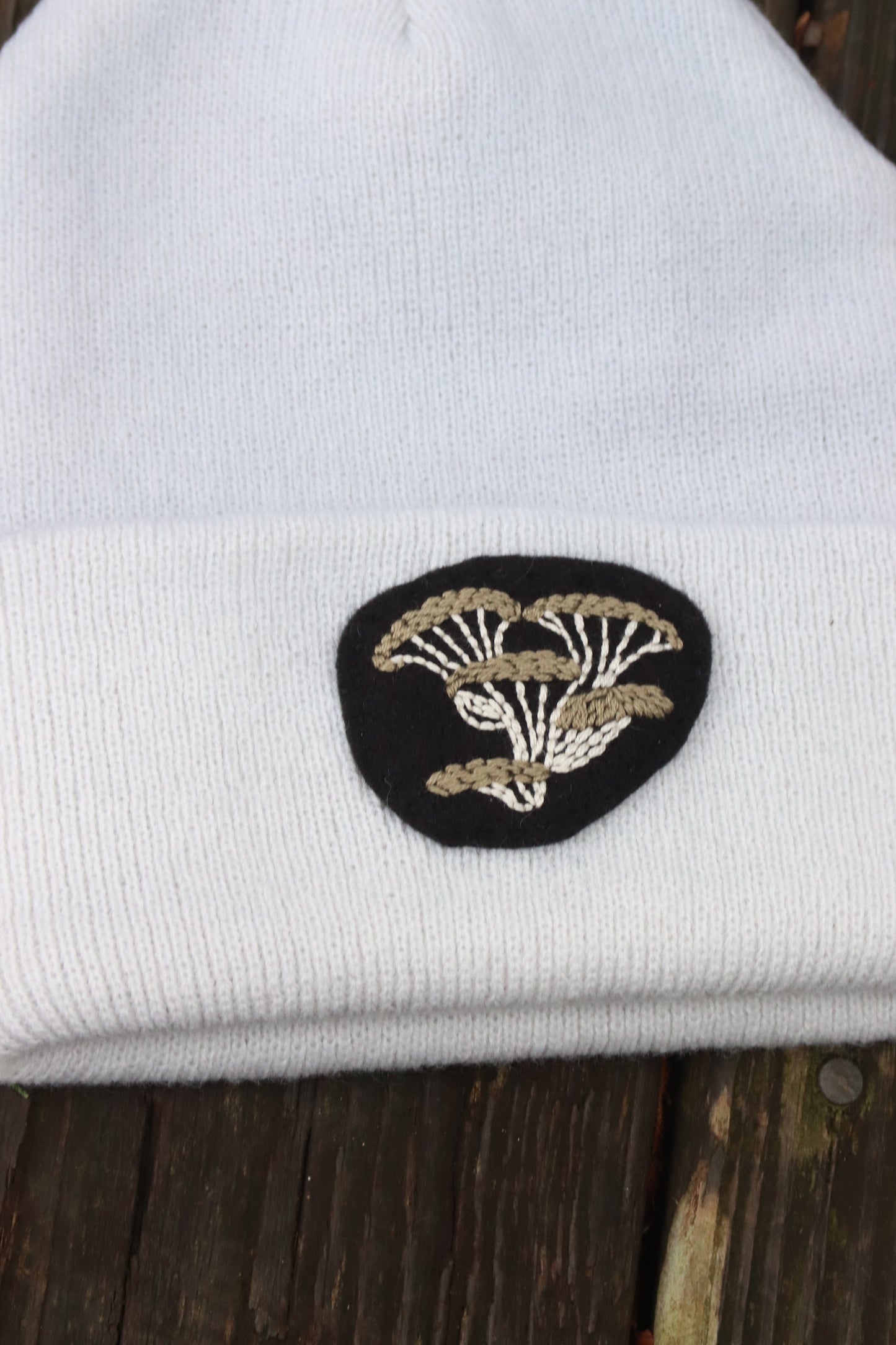 Oyster Mushroom Beanie
