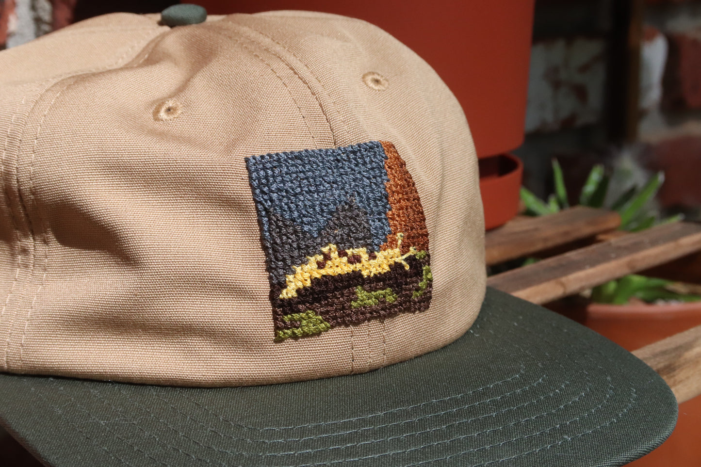 Banana Slug Cross Stitch