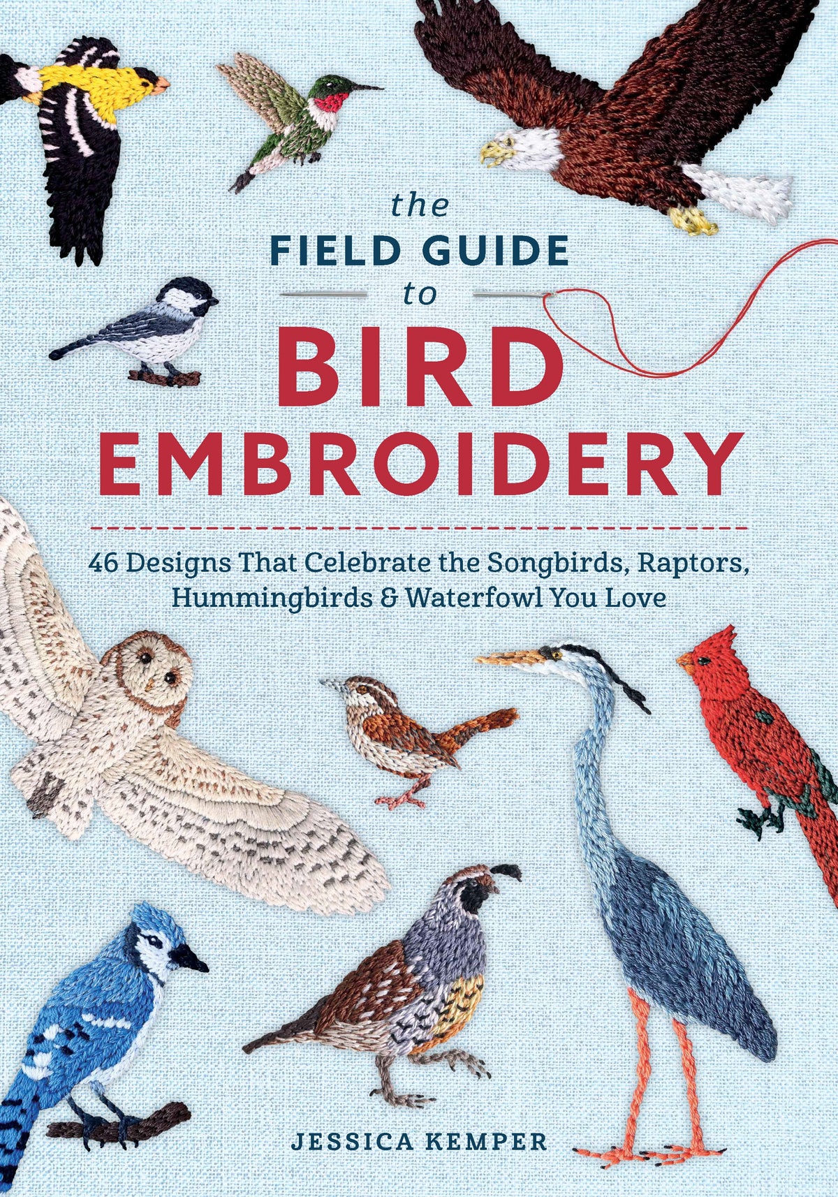 PRE-ORDER The Field Guide to Bird Embroidery Book
