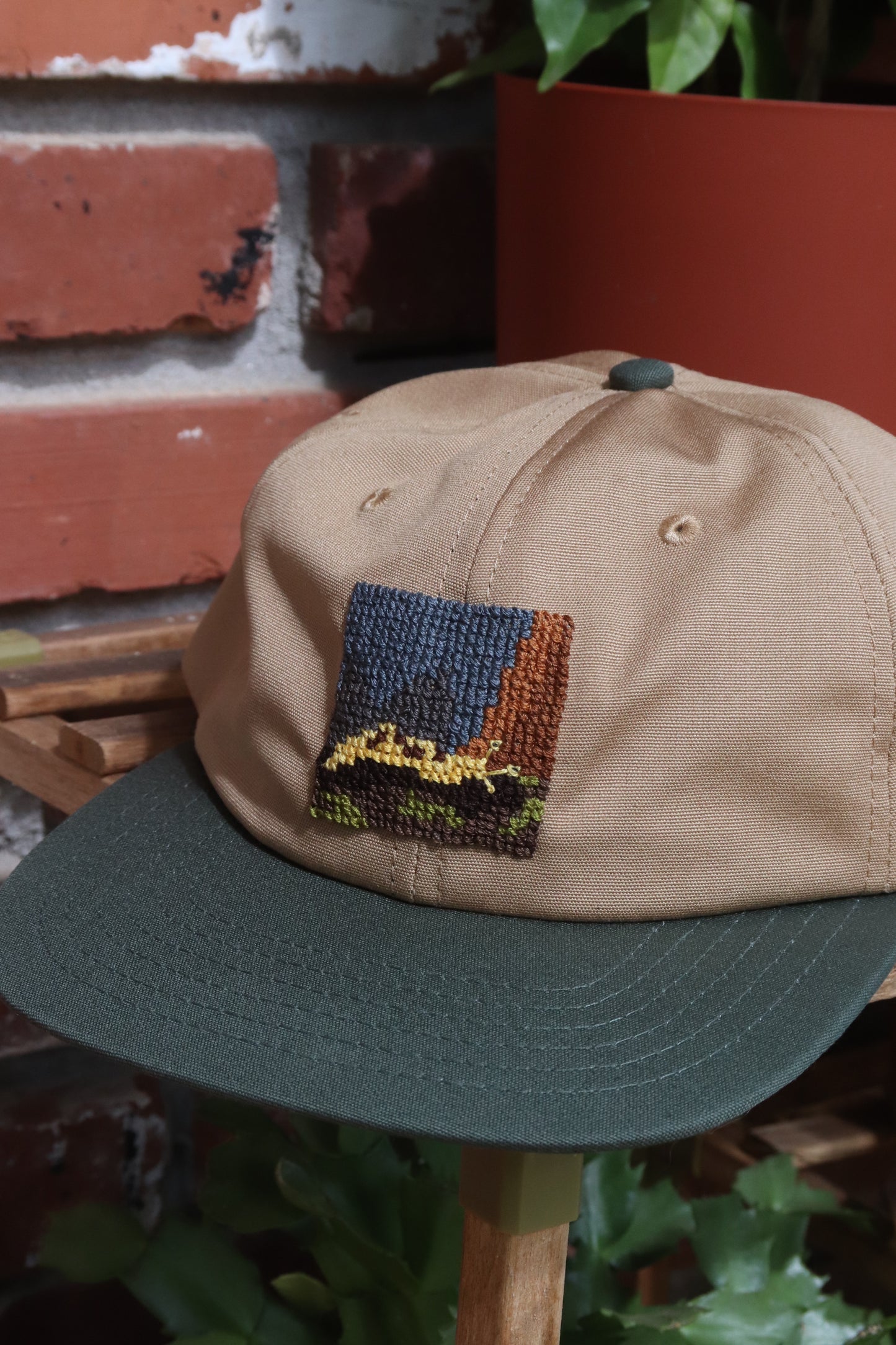 Banana Slug Cross Stitch