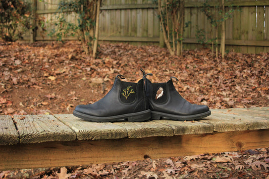 Barred Owl Blundstone Boots