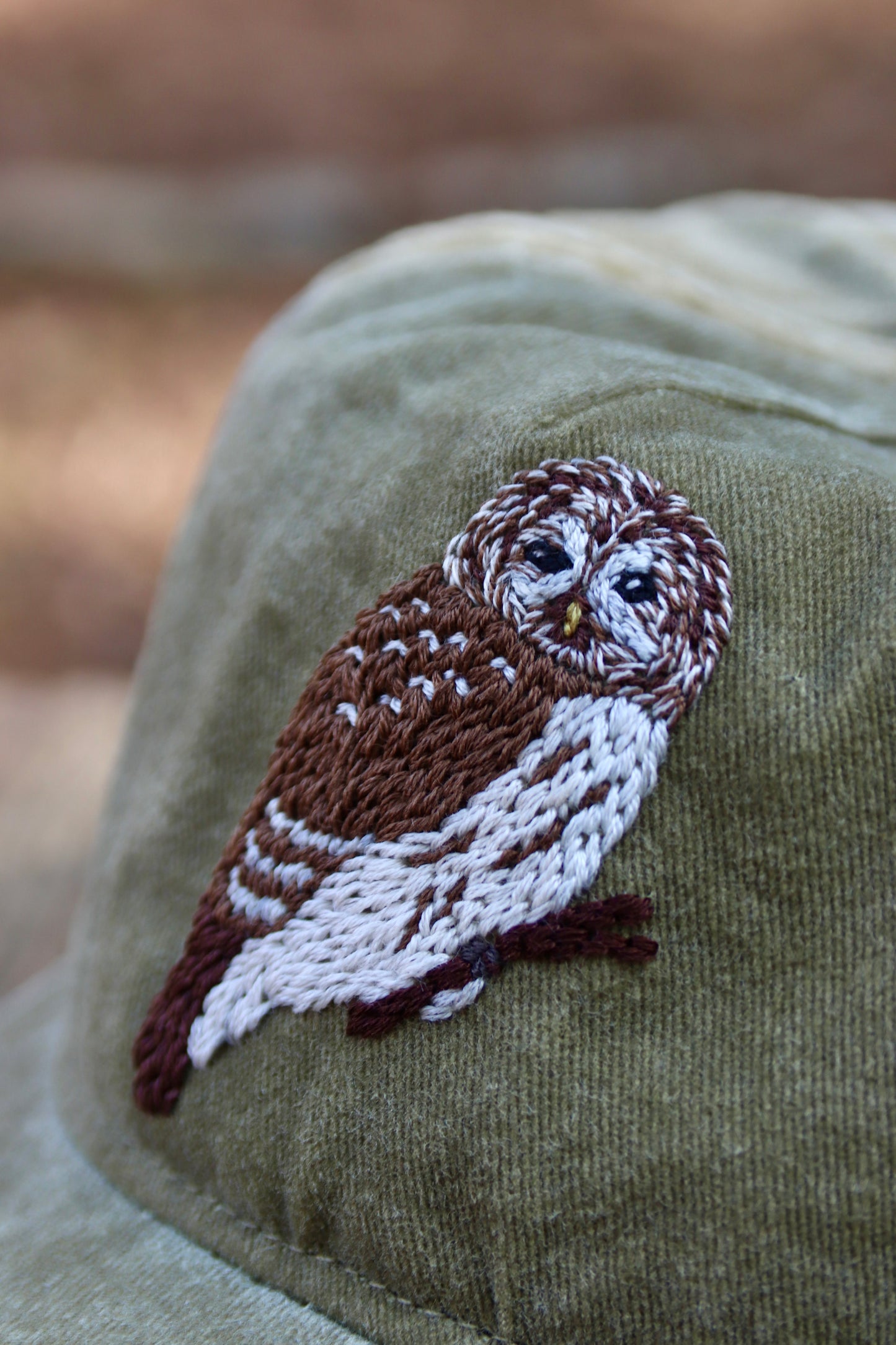 Barred Owl Cap