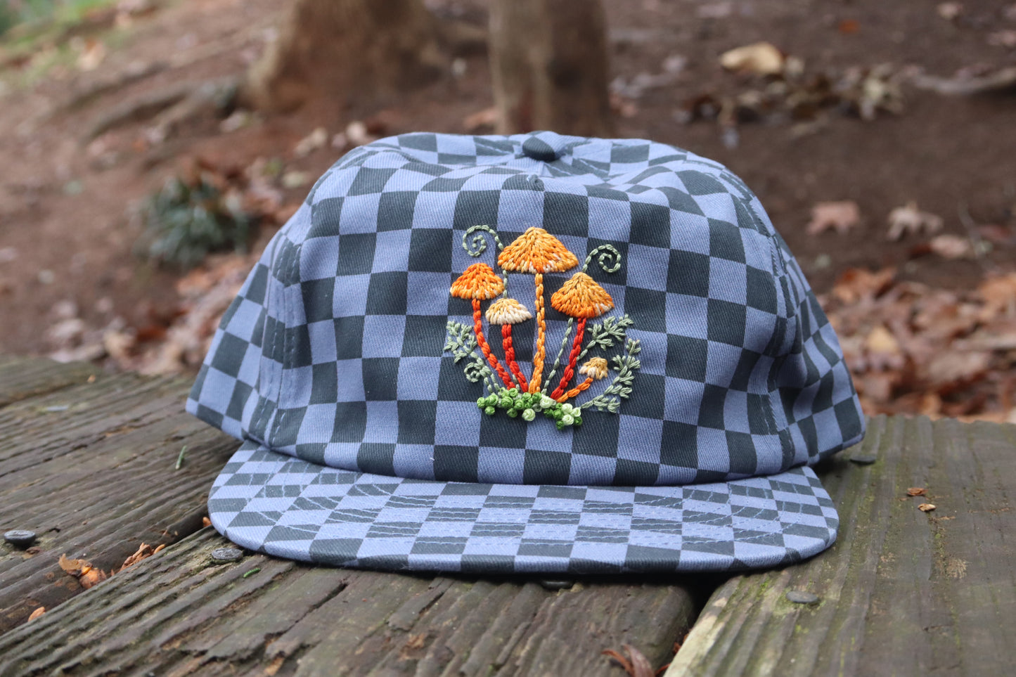 Psychedelic Mushrooms (Blue w/Orange)