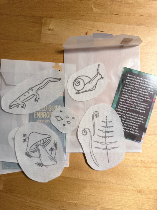 Woodland Stick N' Stitch Pack