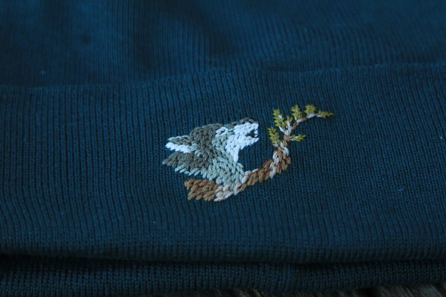 RESILIENCE Wolf in Teal