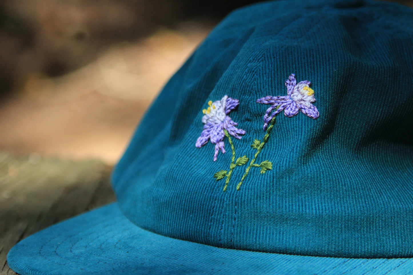 Columbine Hat (teal)