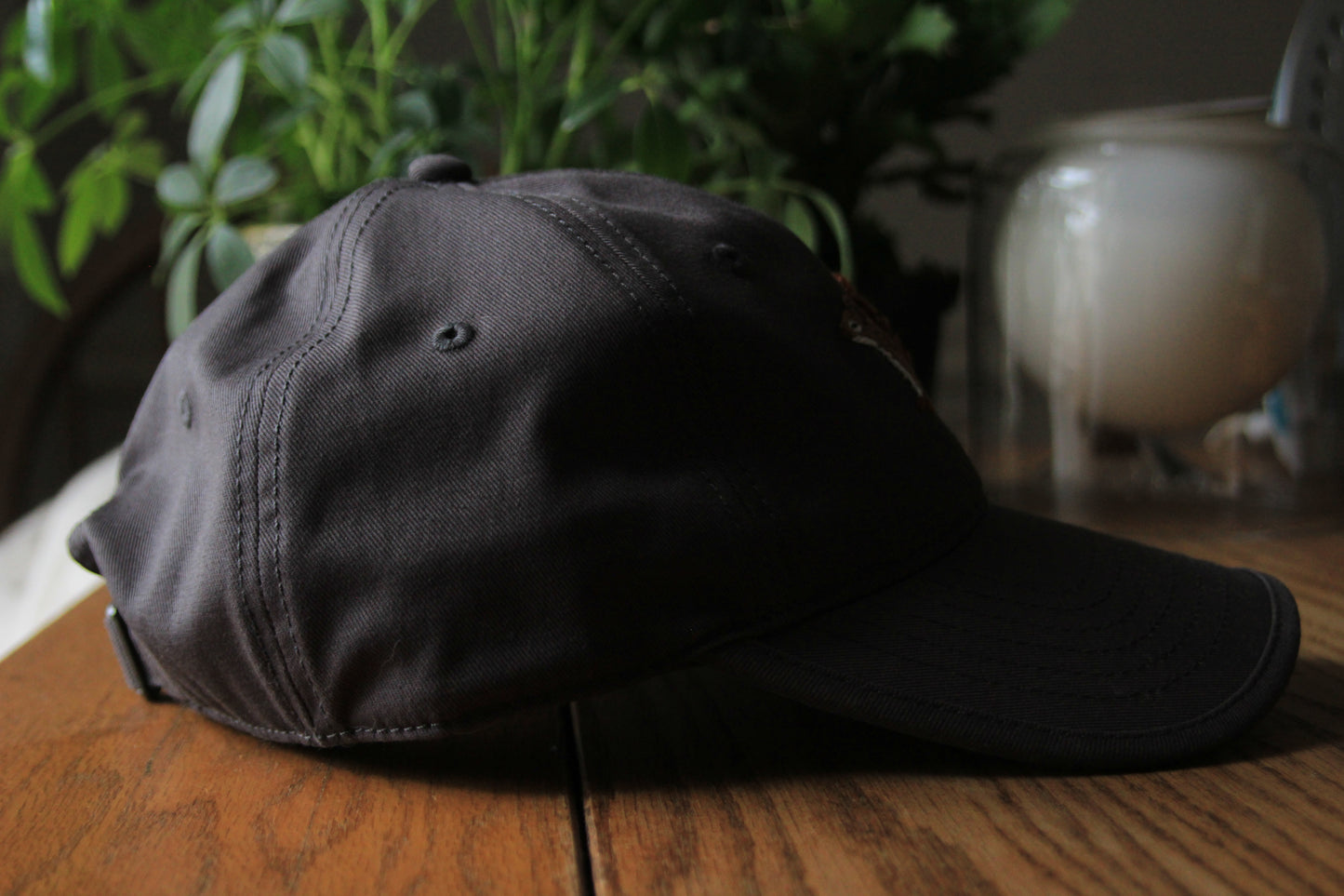 Red Squirrel Dad Hat (Slate)