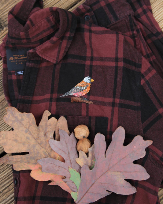 Rosy Finch Flannel (L)